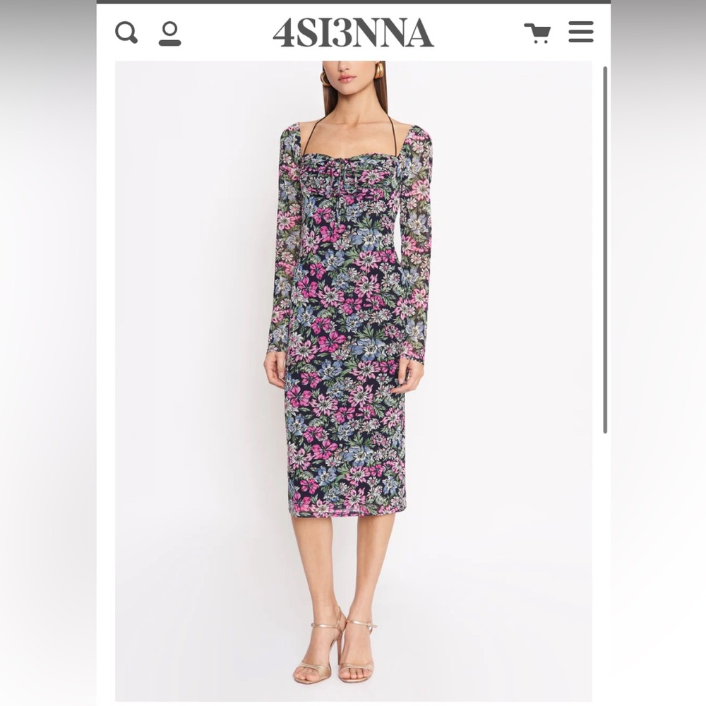 4SI3NNA Pazmina dress